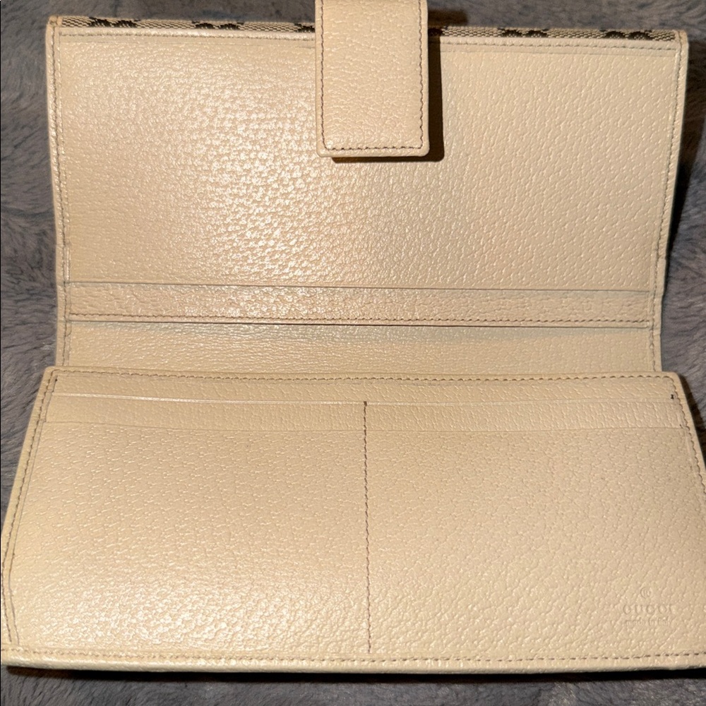 Brand New unused Gucci GG Supreme canvas continental flap wallet box n dust bag. - Picture 5 of 11